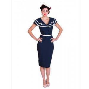 Tatyana Captain Sailor Pencil Dress